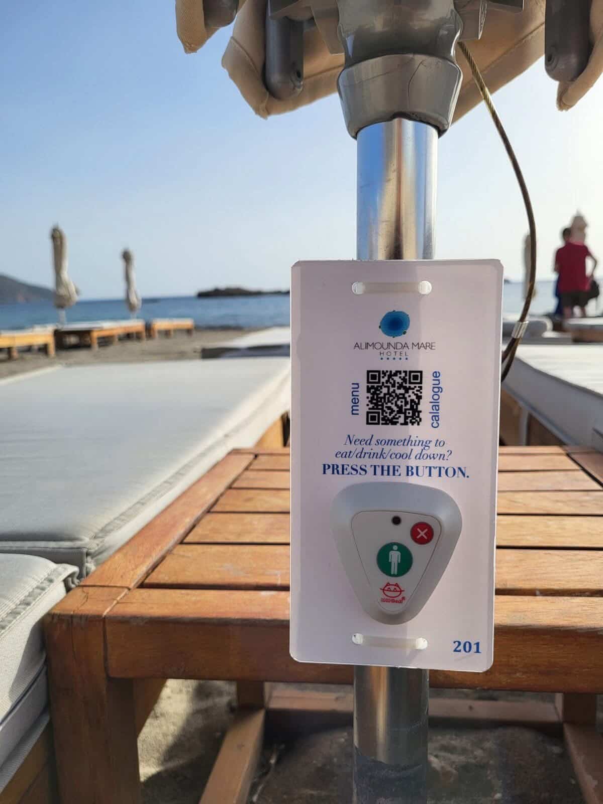 Beach wireless paging solution